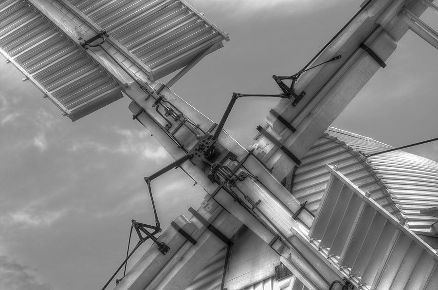 Upminster Windmill Sails Photograph by David Pyatt
