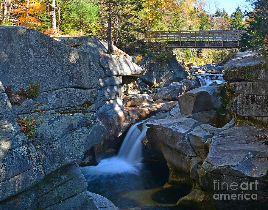 Upper Ammonoosuc Falls Photograph by Steve Brown