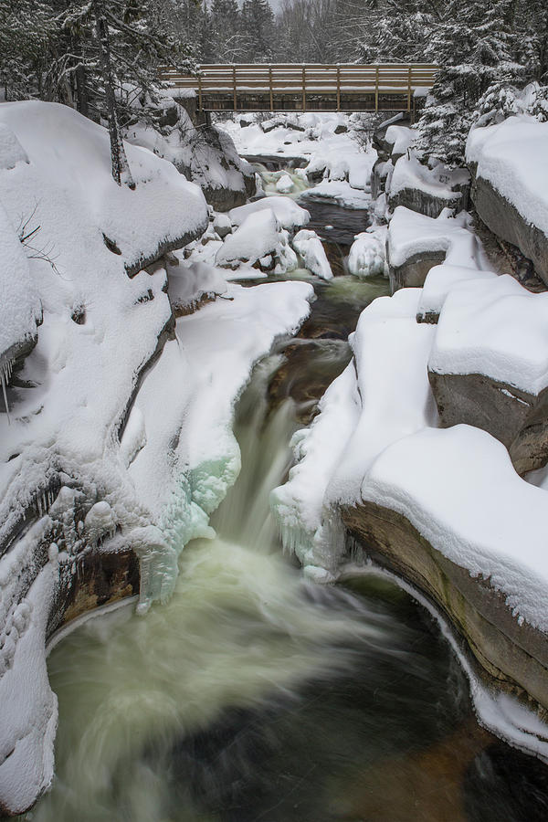 Upper Ammonoosuc Winter Photograph by White Mountain Images