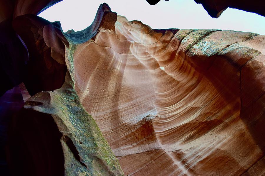 Colored rock@Upper Antelope,Page,AZ Photograph by Bnte Creations