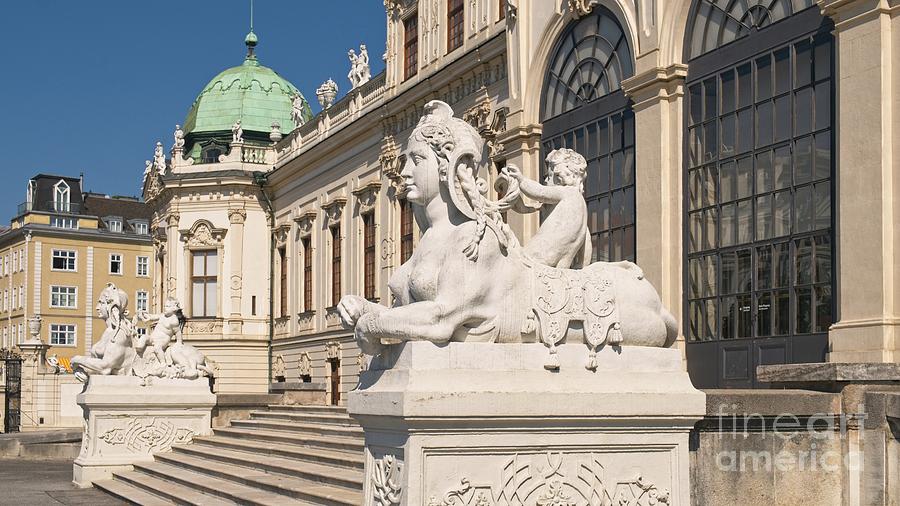 Upper Belvedere Palace 2, Vienna - Colour Photograph by Philip Preston