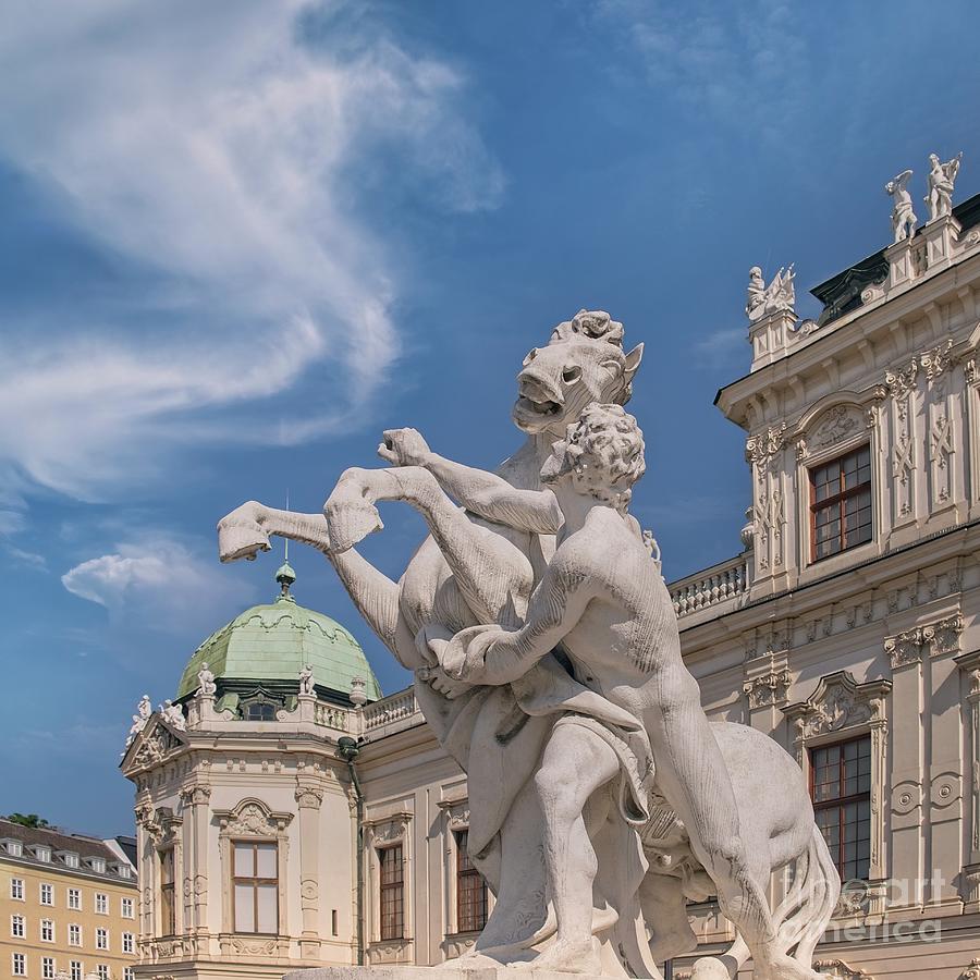 Upper Belvedere Palace Architecture, Vienna, Austria - 2 Photograph by Philip Preston