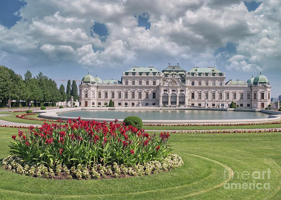 Upper Belvedere Palace Architecture, Vienna, Austria - 4 Photograph by Philip Preston