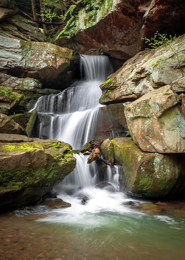 Upper Breakneck Falls Photograph by Richard DeYoung - Fine Art America