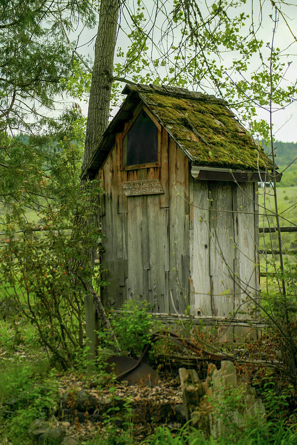 Upper class outhouse Photograph by Jeff Swan