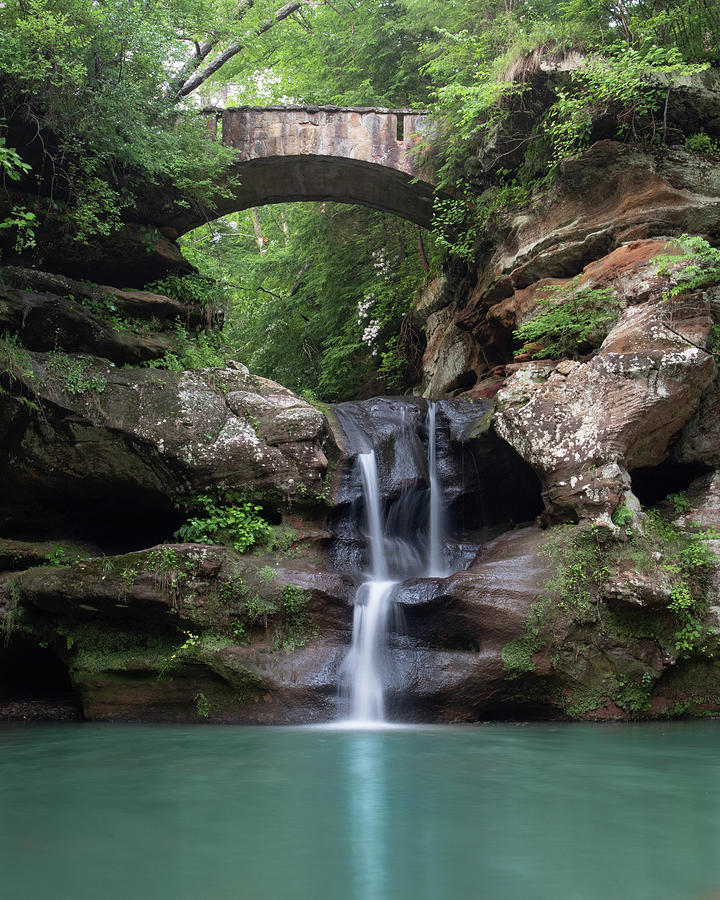 Upper Falls at Hocking Hills Photograph by Shawn Conlon - Fine Art America