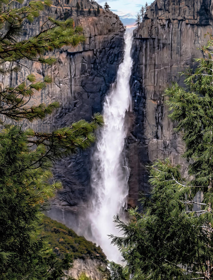Upper Falls Yosemite  Photograph by G Lamar Yancy
