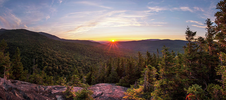 Upper Inlook Summer Sunset Photograph by Chris Whiton