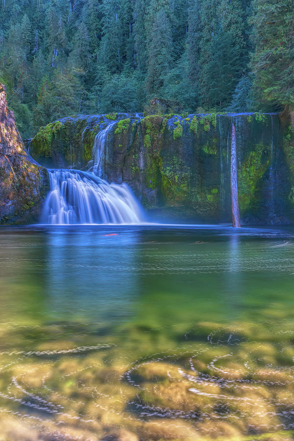 Upper Lewis Falls Serenity Photograph by Kathleen Codinha