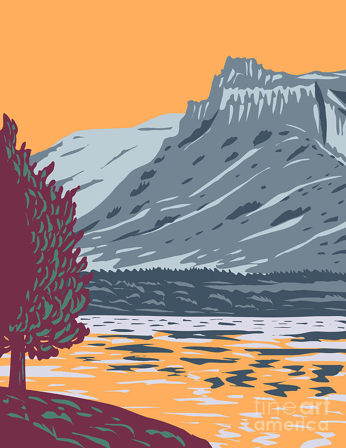 Upper Missouri River Breaks National Monument In Western United States Protecting The Missouri Breaks Of North Central Montana Wpa Poster Art Digital Art