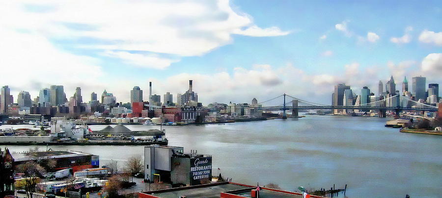 Upper New York Bay by Anthony Dezenzio Upper New York Bay by Anthony Dezenzio