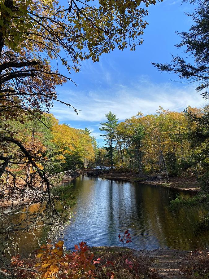 Upper Peninsula River Mouth in Lake Superior #2, Keweenaw Photograph by ...