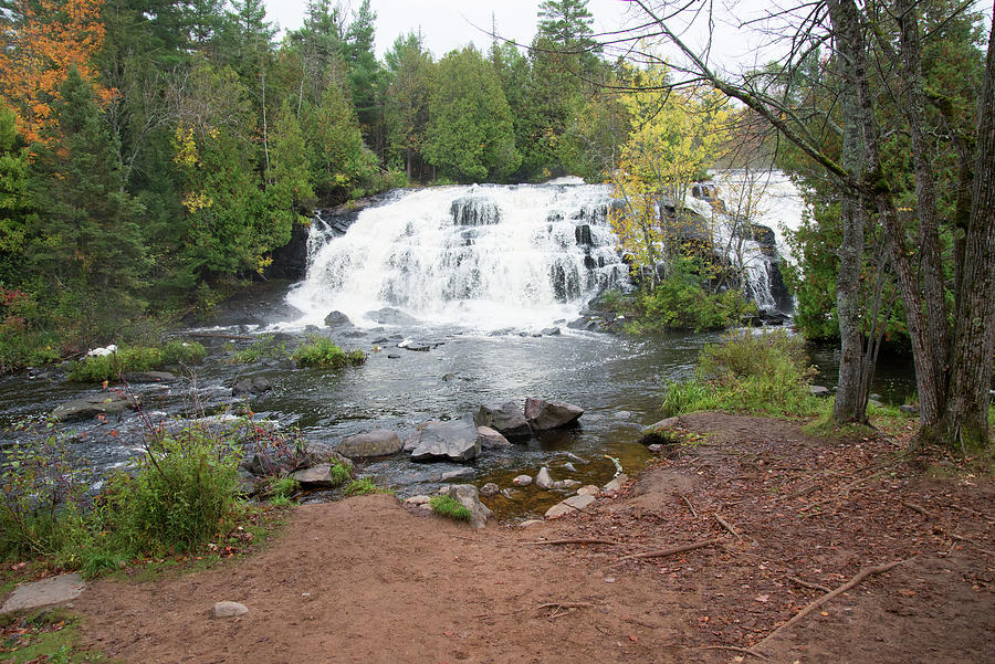 Upper Peninsula Waterfall Photograph