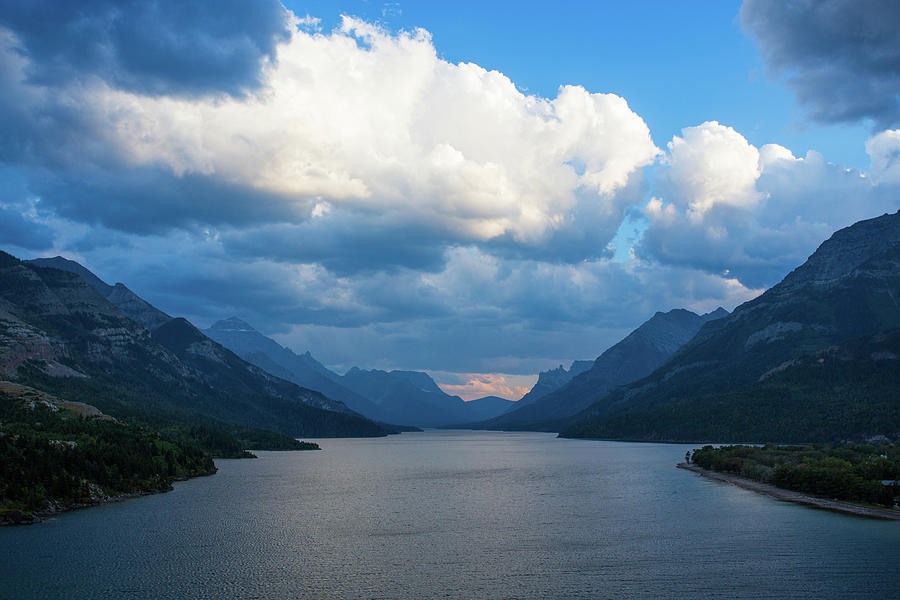 Upper Waterton Lake Canada #2 Photograph by Jim Schwabel - Fine Art America
