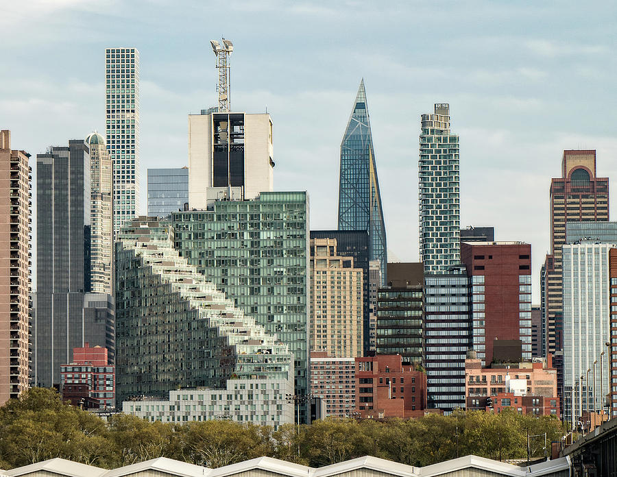 Upper West Side from the Hudson Photograph by David Stackhouse - Fine ...