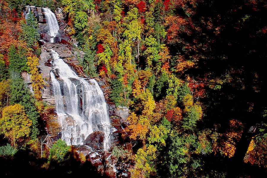 Upper Whitewater Falls, NC-1 Photograph by Rudy Umans