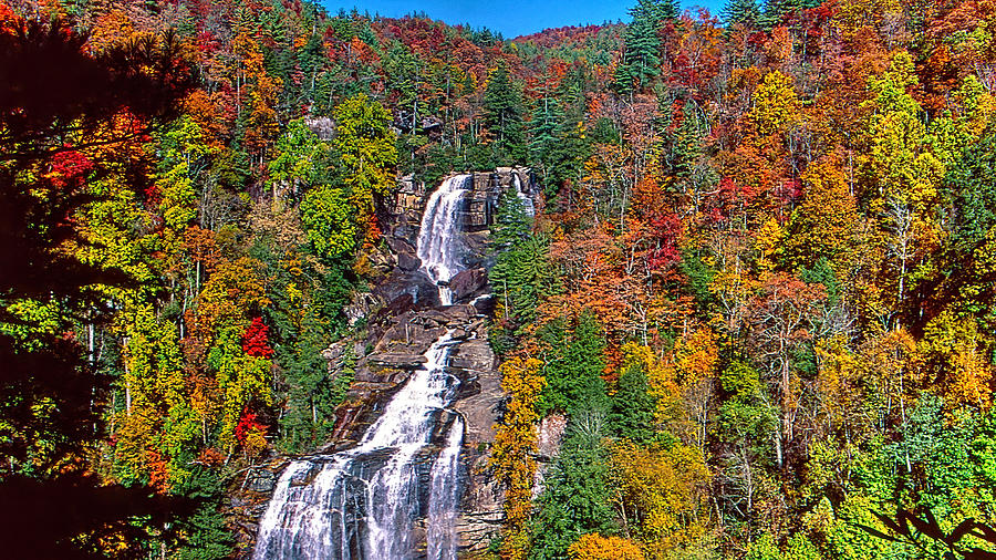 Upper Whitewater Falls, NC Photograph by Rudy Umans