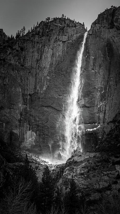 Upper Yosemite Waterfall Photograph by Mike Fusaro