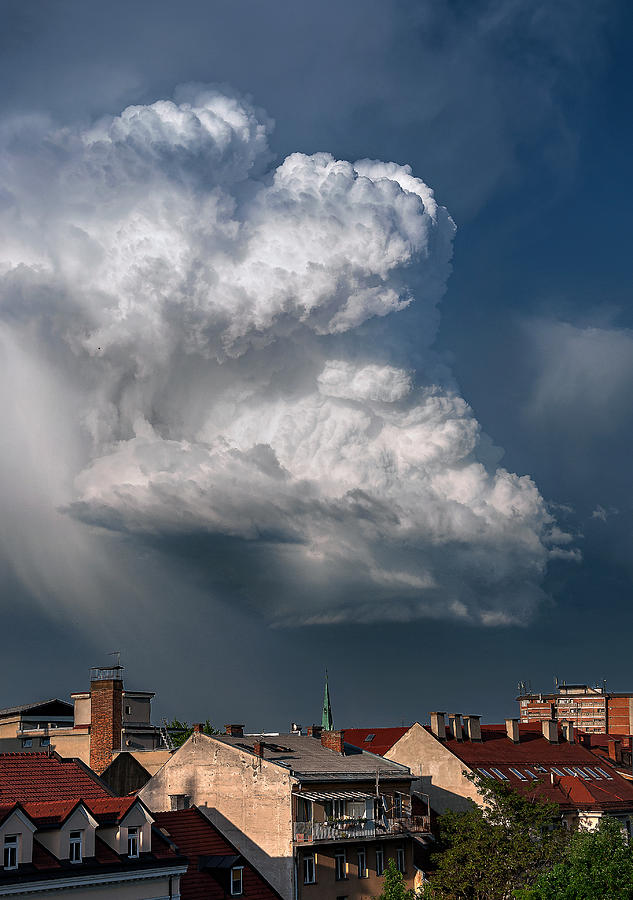 Approaching storm Photograph by Gregor Vojscak - Pixels