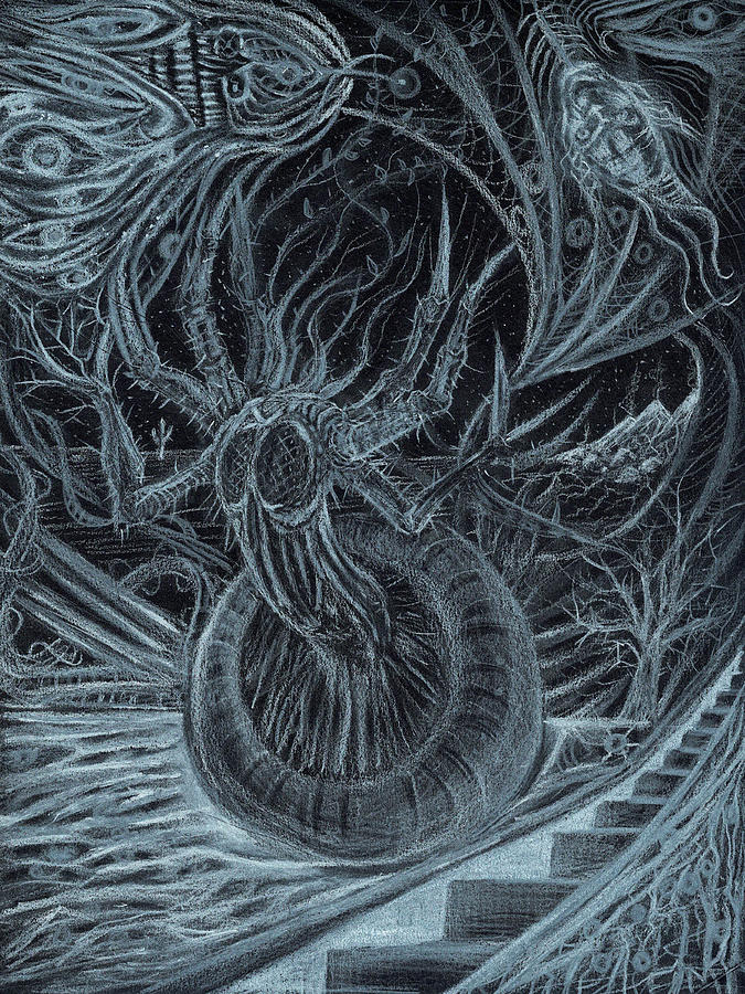 Upside Down Drawing by Peter Fintel Fine Art America