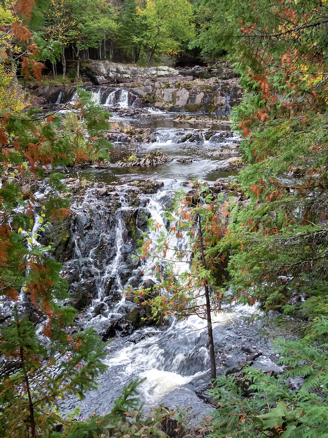 Upson Falls In Wisconsin Photograph