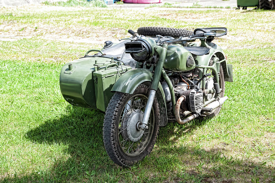 Ural Dnepr K750 Photograph by Peter-Michael Von der Goltz