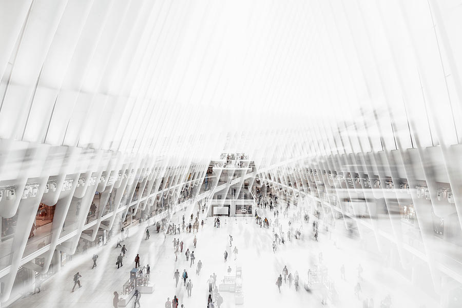 Urban Abstraction - Oculus Photograph by Philippe HUGONNARD