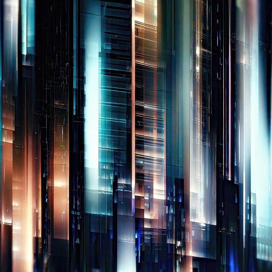Urban Glass Digital Art by David Manlove