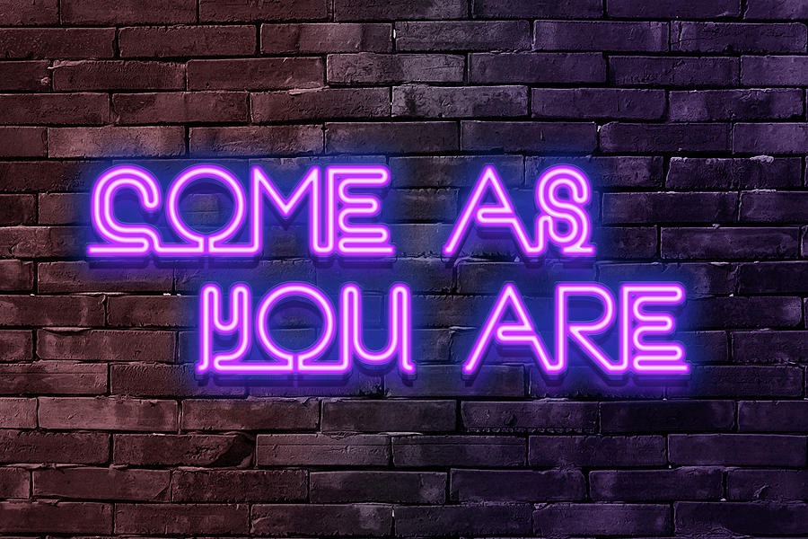 Urban Neon - Come as you are Digital Art by Philippe HUGONNARD