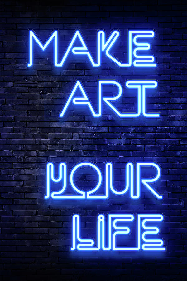 Urban Neon - Make ART your Life Digital Art by Philippe HUGONNARD