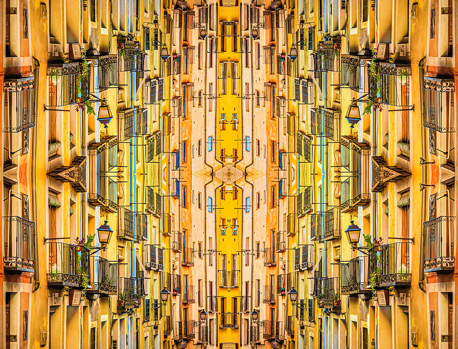 Urban Patchwork - Multiplicity Series Photograph by Elvira Peretsman Urban Patchwork - Multiplicity Series Photograph by Elvira Peretsman