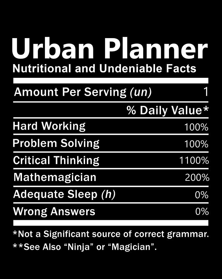 urban planner t shirt