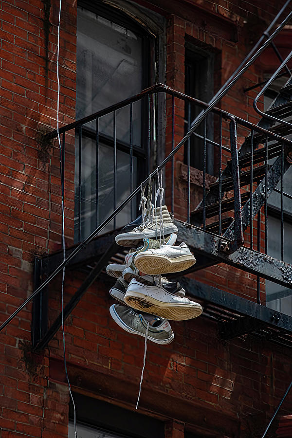 Urban Street Art - Sneakers Photograph