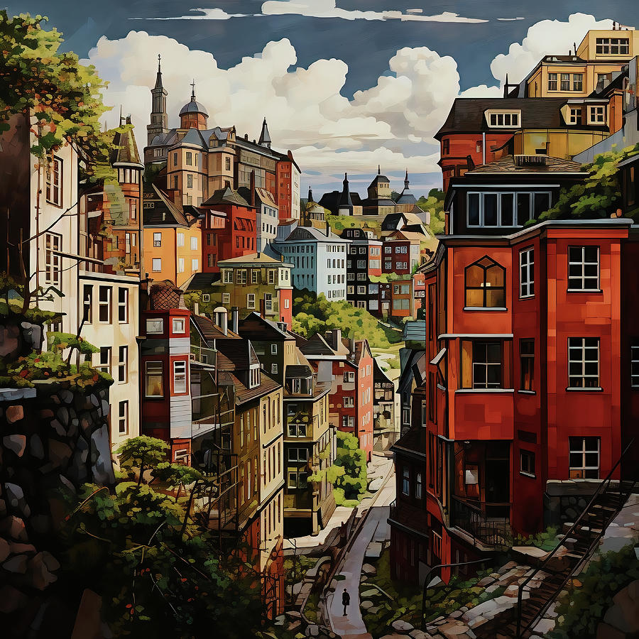 Urban Tapestry Digital Art by Robert Knight