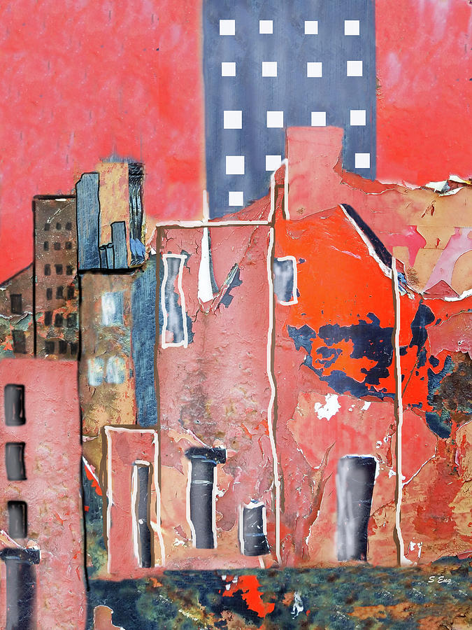 Urbanity II 300 Painting by Sharon Williams Eng