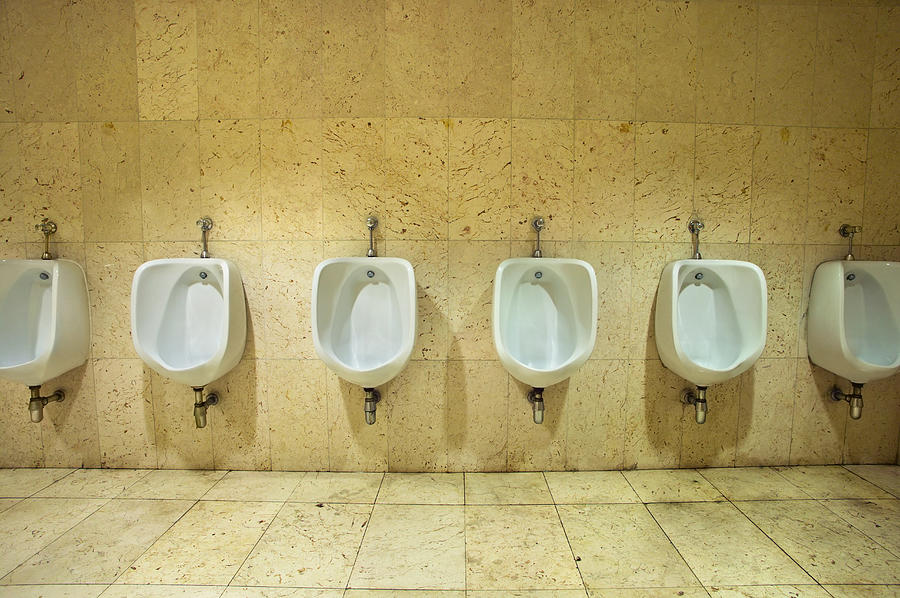 Urinals Photograph by Benjamin Rondel