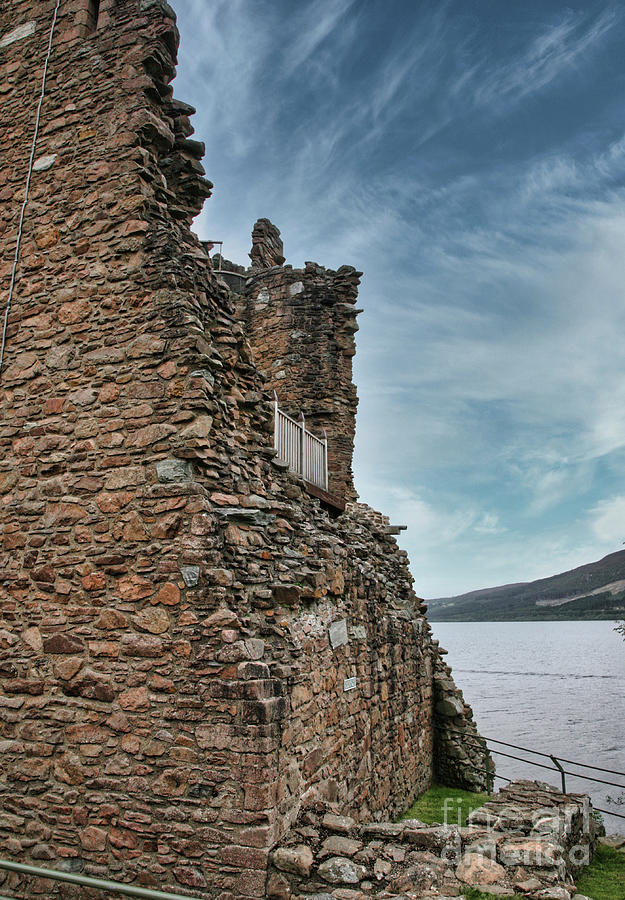 Urquhart Castle Old History Scotland  Photograph by Chuck Kuhn