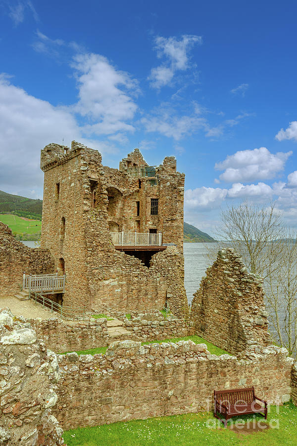 Urquhart Loch Ness Castle grant tower Photograph by Benny Marty