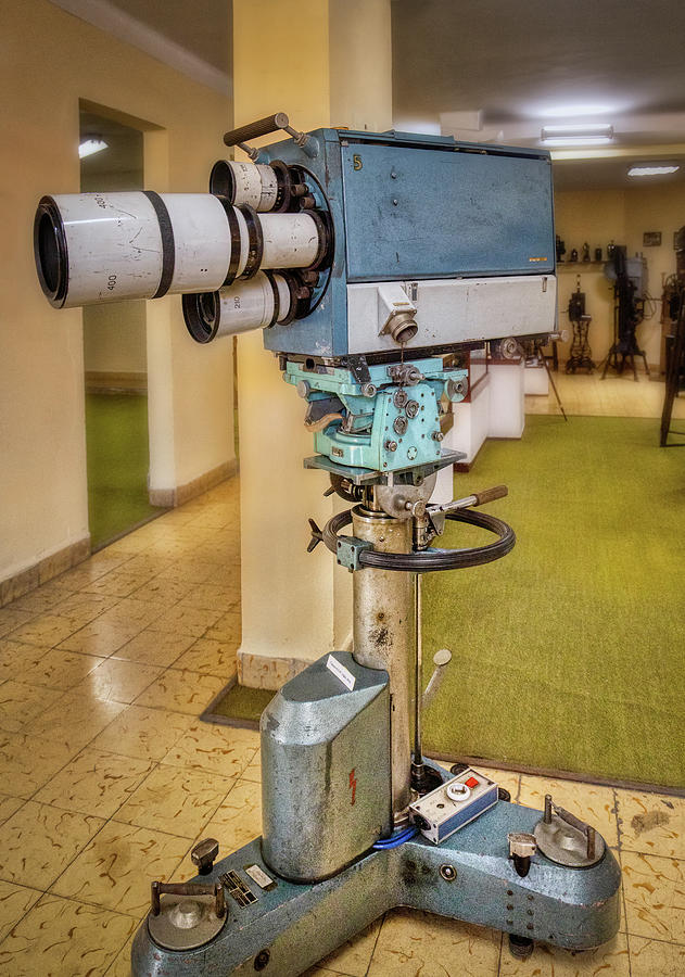 URSS camera used in Cuban television 1970 Photograph by Micah Offman