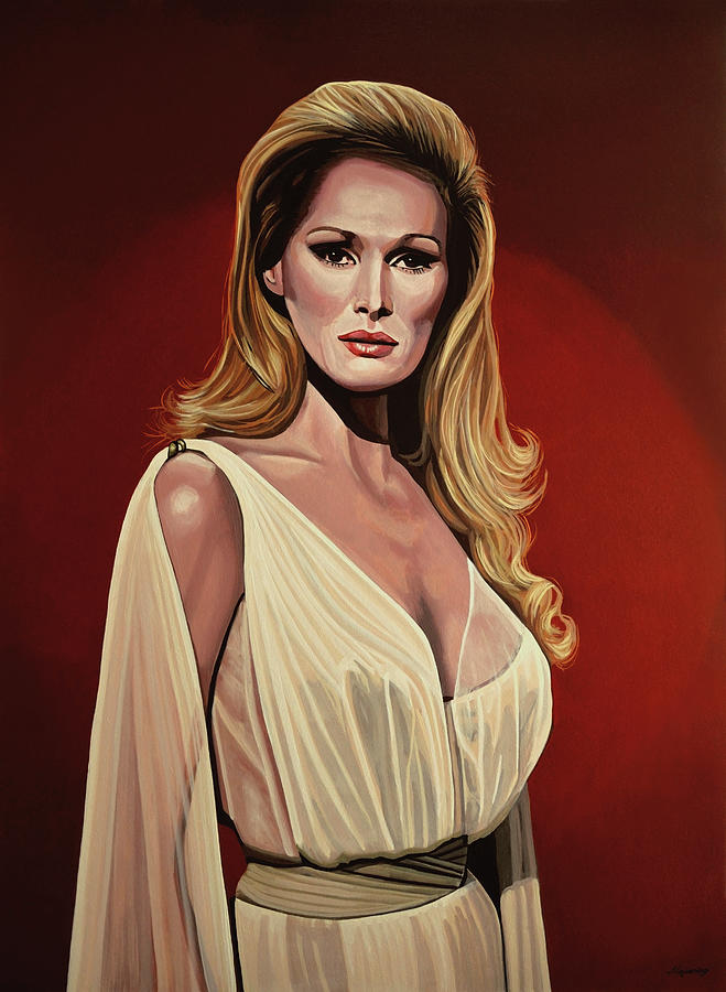 Ursula Andress Painting 2 Painting by Paul Meijering