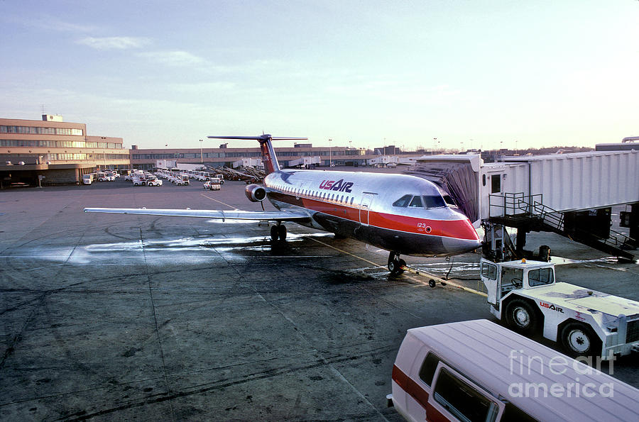 US Air BAC 1-11-204AF Jet Transport Photograph by Wernher Krutein - Pixels