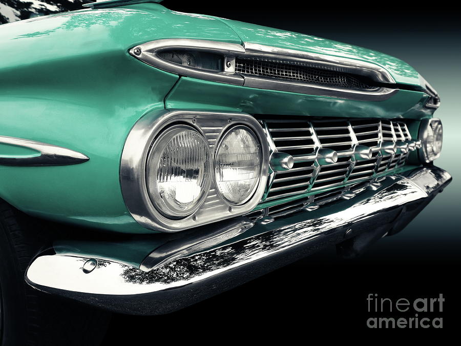US American classic car 1959 el camino Photograph by Beate Gube