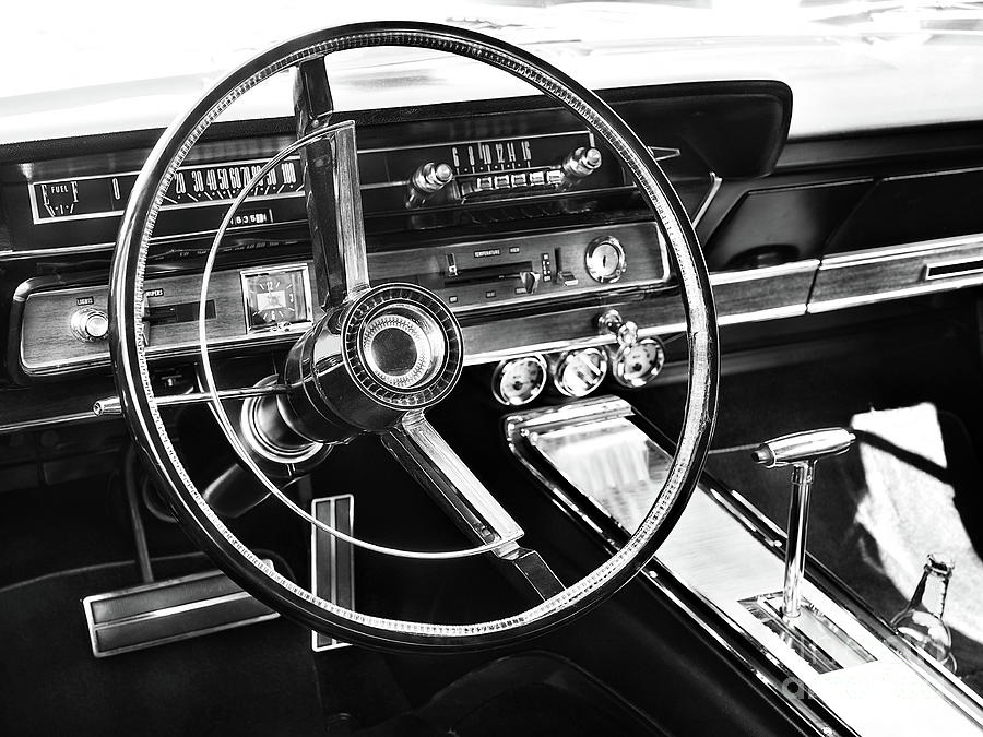 US American classic car 1966 Galaxie 500 XL convertible Photograph by Beate Gube
