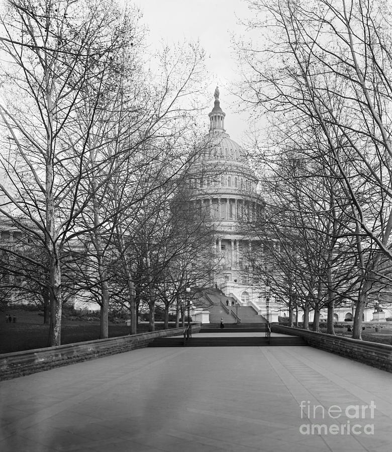 US CAPITOL, c1902 Photograph by William Henry Jackson