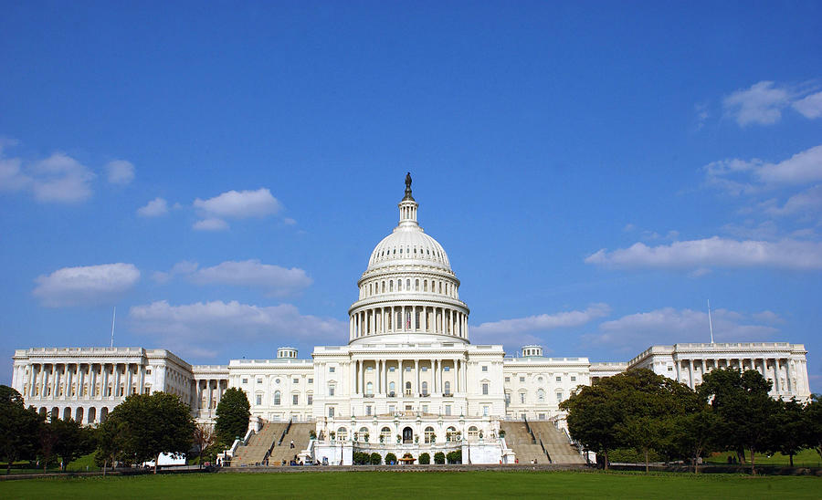 U.S. Capitol In Washington Photograph by Stefan Zaklin U.S. Capitol In Washington Photograph by Stefan Zaklin