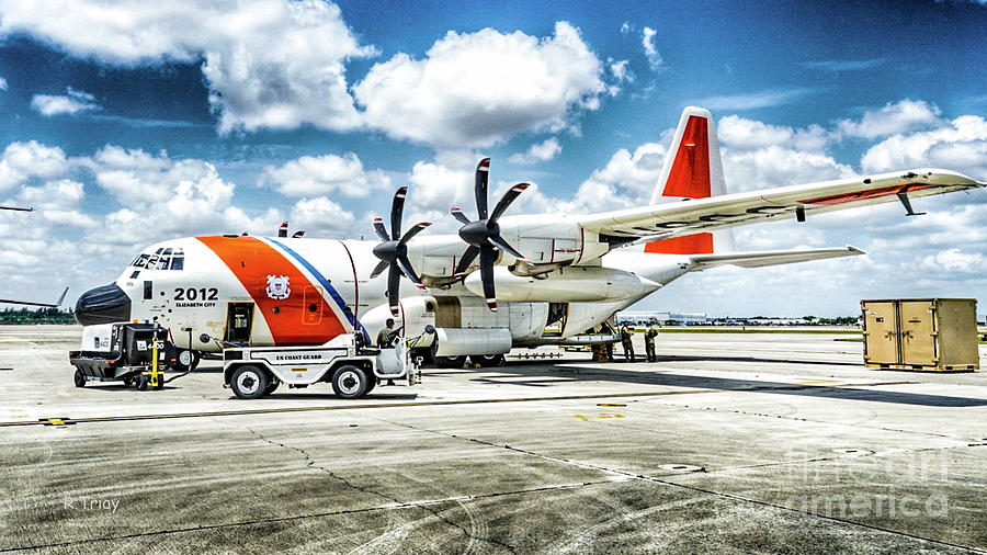 US Coast Guard Lockheed Martin C-130 Hercules Photograph by Rene Triay FineArt Photos