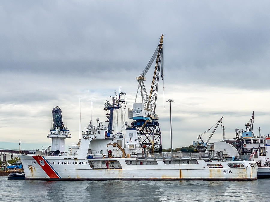 US Coast Guard Ship Photograph by Cate Franklyn