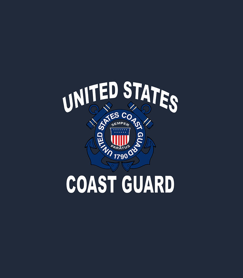 US Coast Guard USCG Alumni Men and Women Digital Art by Calvin Jade ...