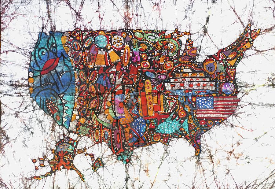 US Map Map Of USA World Maps World Atlas Wall Art Painting Painting Us Map Map Of Usa World Maps World Atlas Wall Art Painting Jafeth Moiane