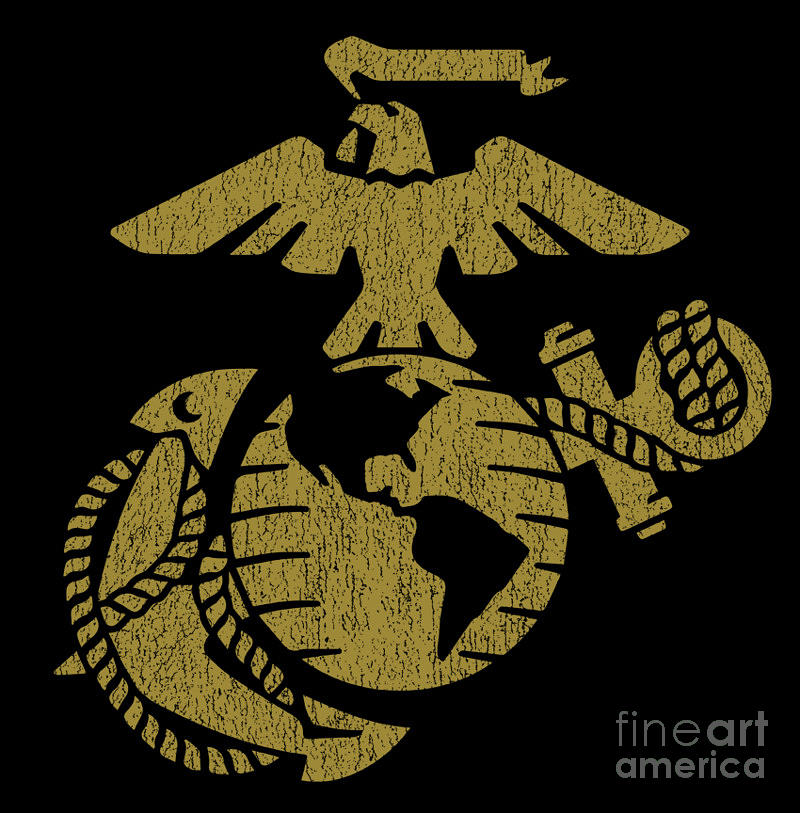 U.s Marine Corps Digital Art by Tiffany Gaskins | Fine Art America